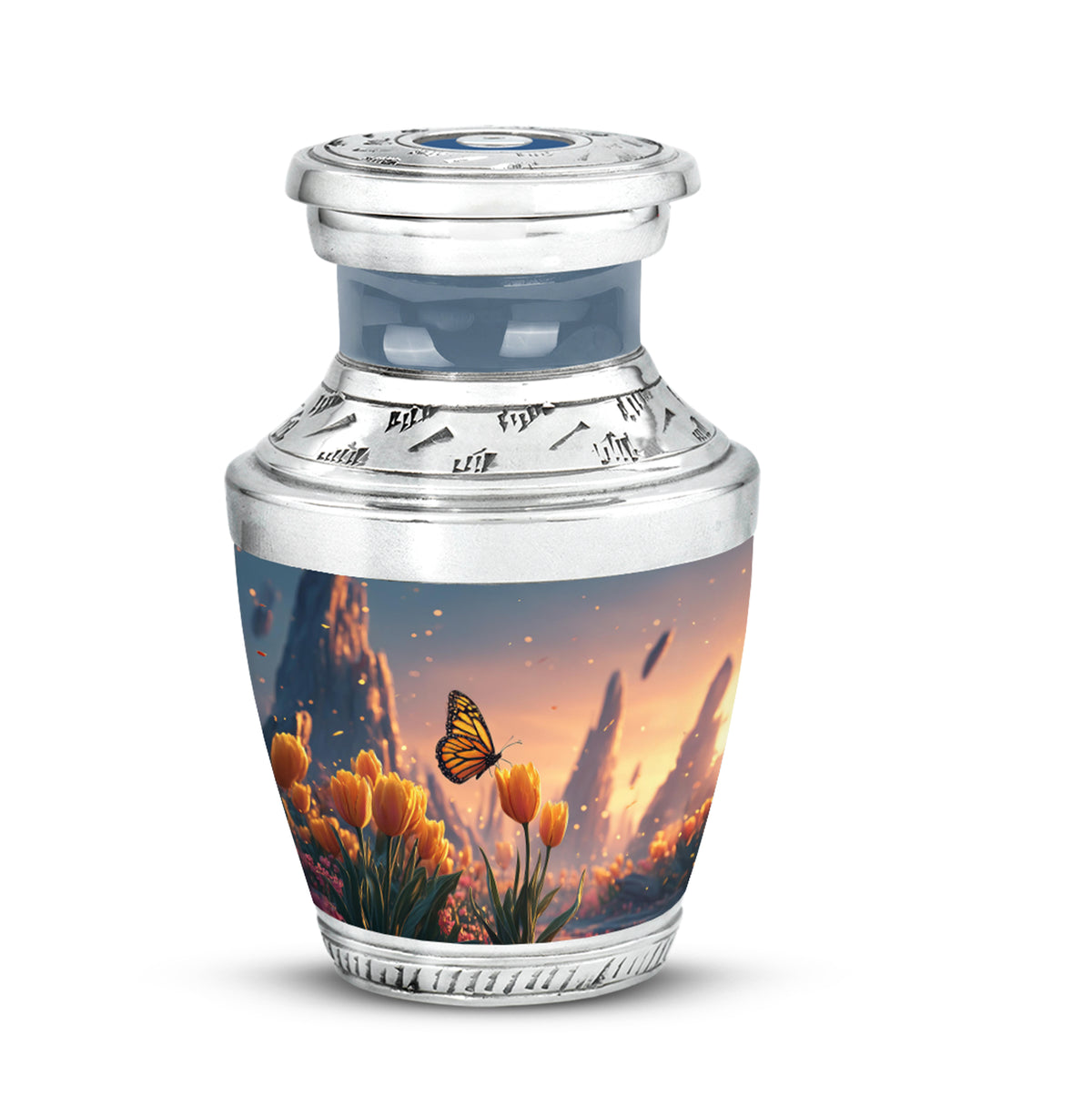 Personalized Butterfly Cremation Urns - Wondrous Red - Yatskia