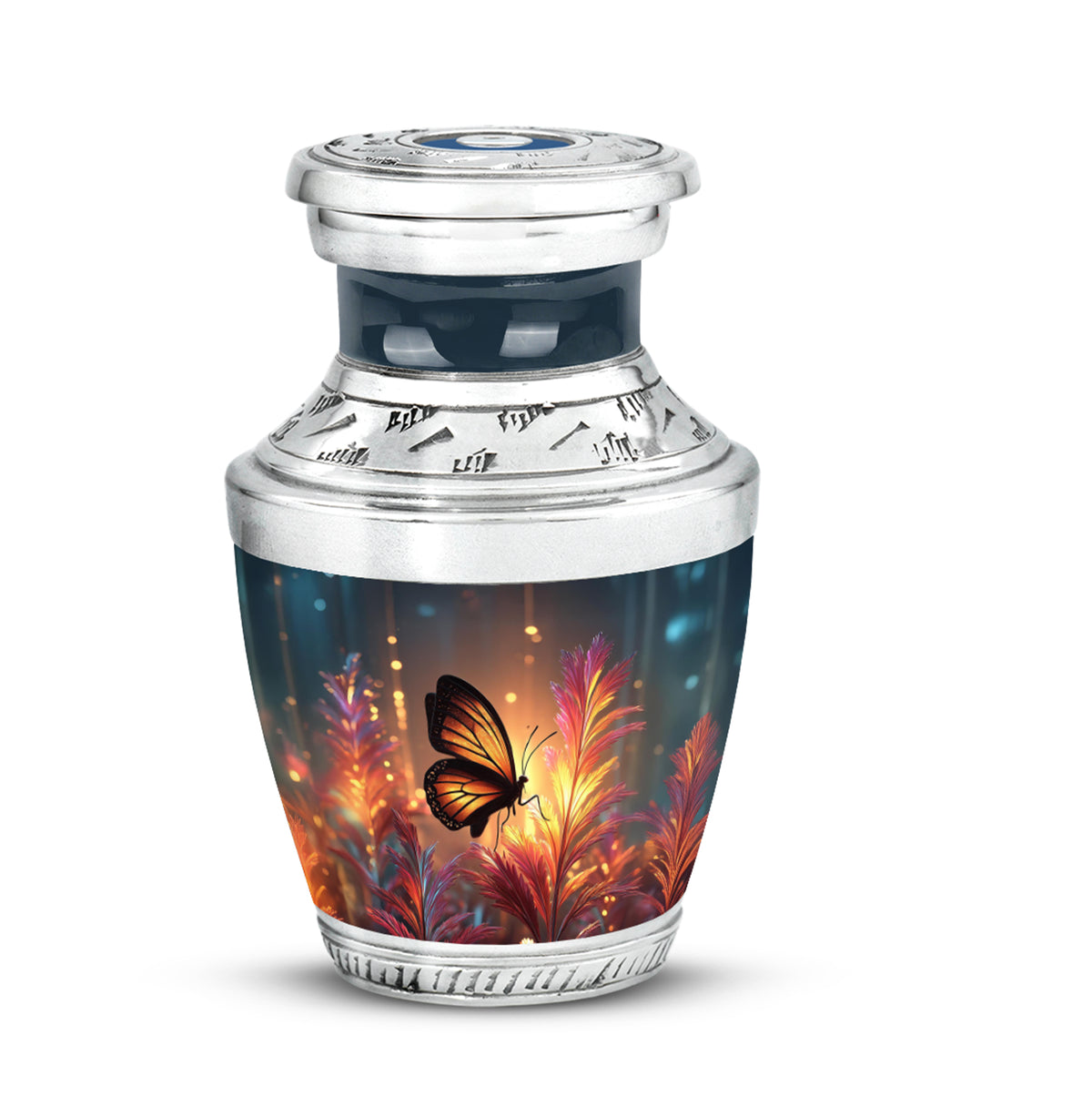 Dignified Gold Butterfly Cremation Urn for Ashes - Yatskia