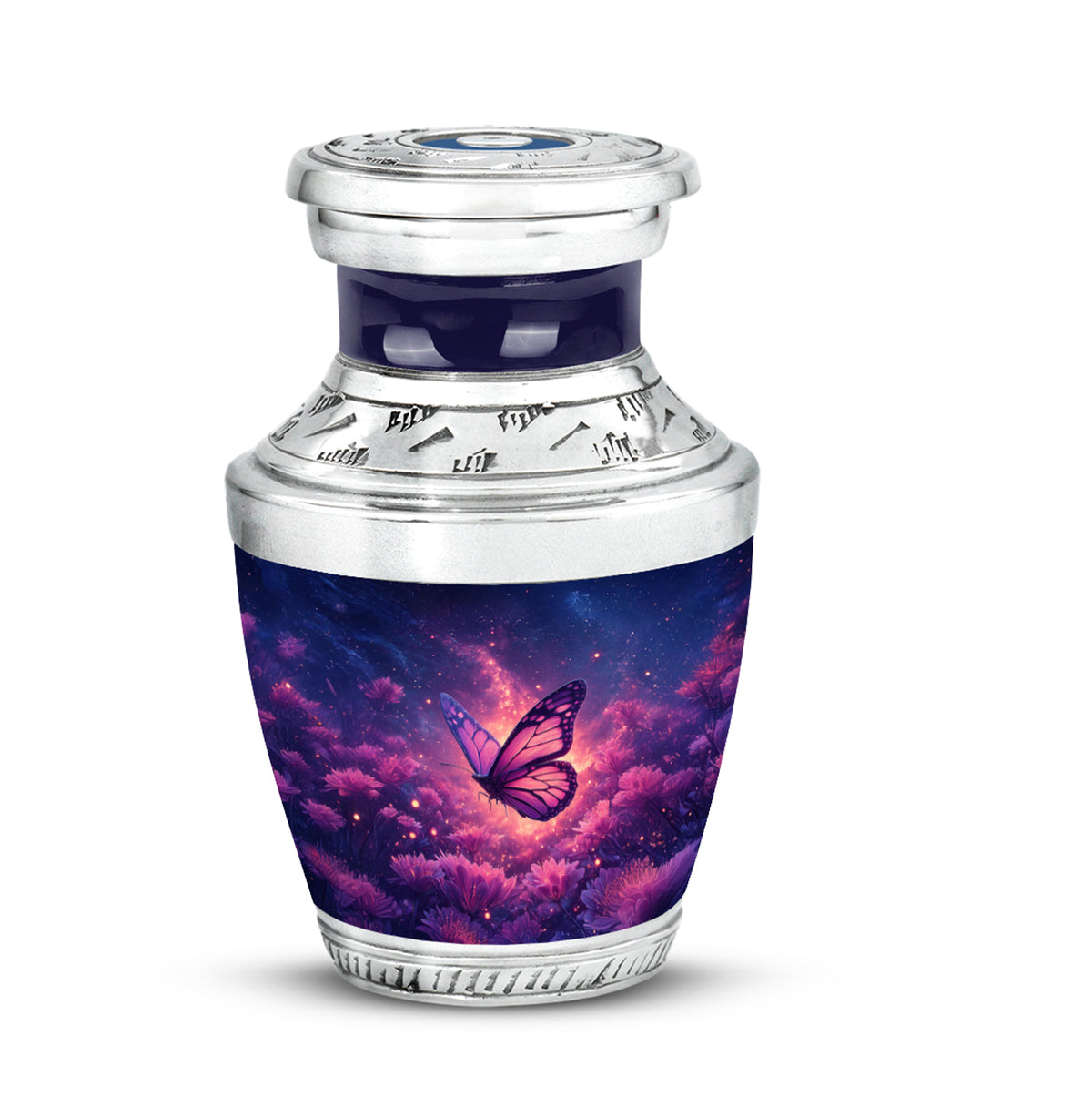 Blue Butterfly Memorial Cremation Urns for Human Ashes - Yatskia