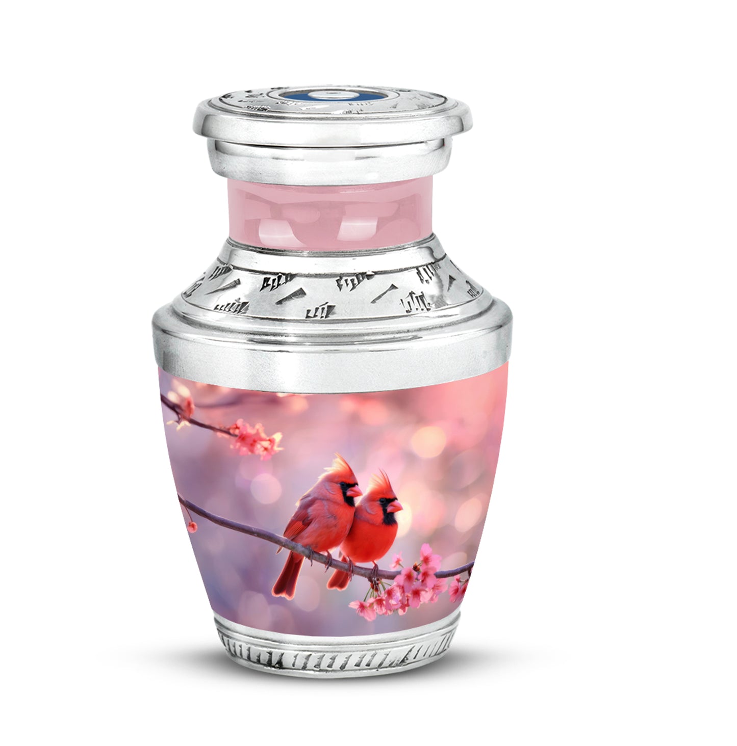 Harmonious Cardinal Cremation Urns for Human Ashes - Red - Yatskia