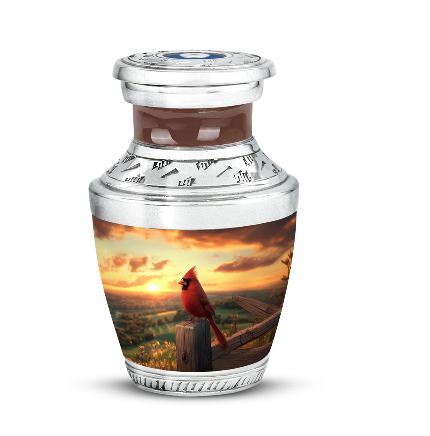 Gold Cardinal Cremation Urns - Enduring Dedication - Yatskia