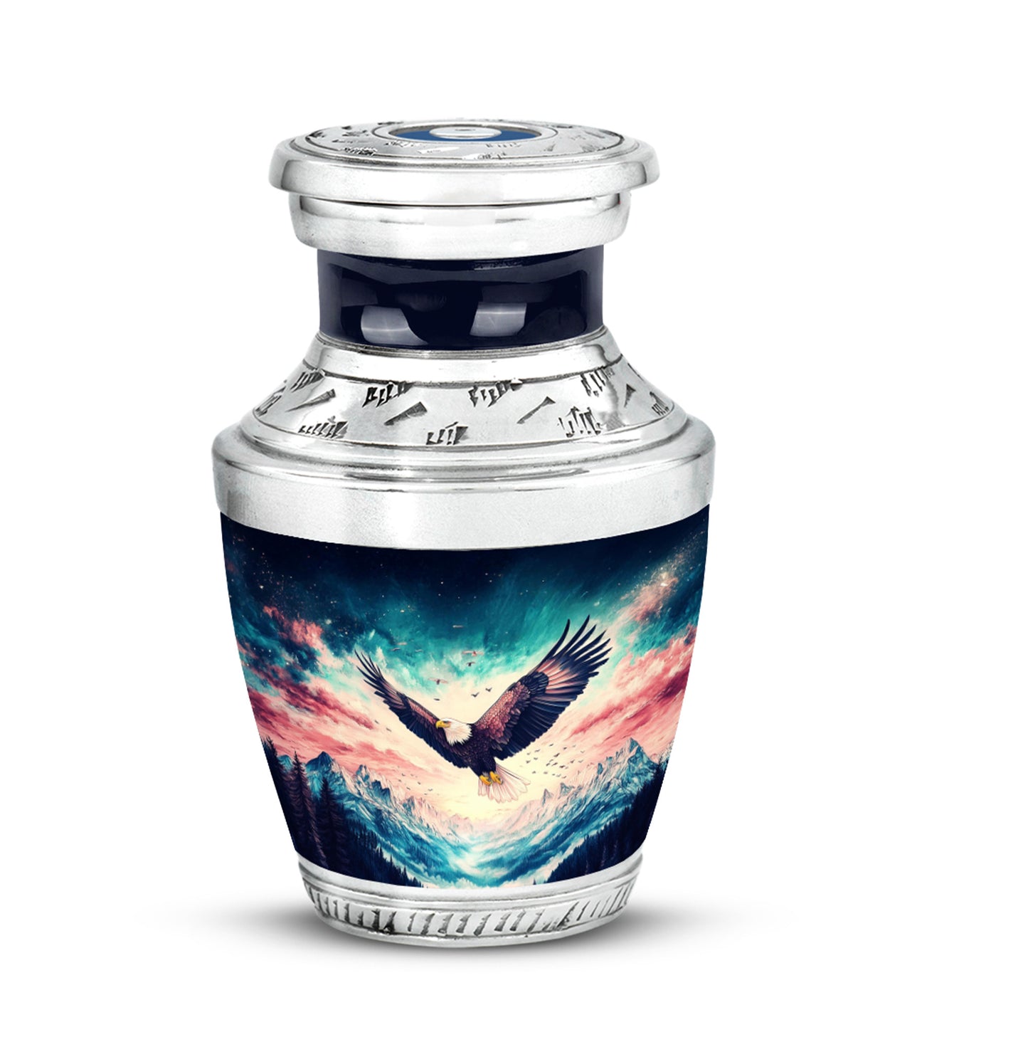 Blue Eagle Legacy Cremation Urns for Human Ashes - 10-inch, 200 cu in - Yatskia