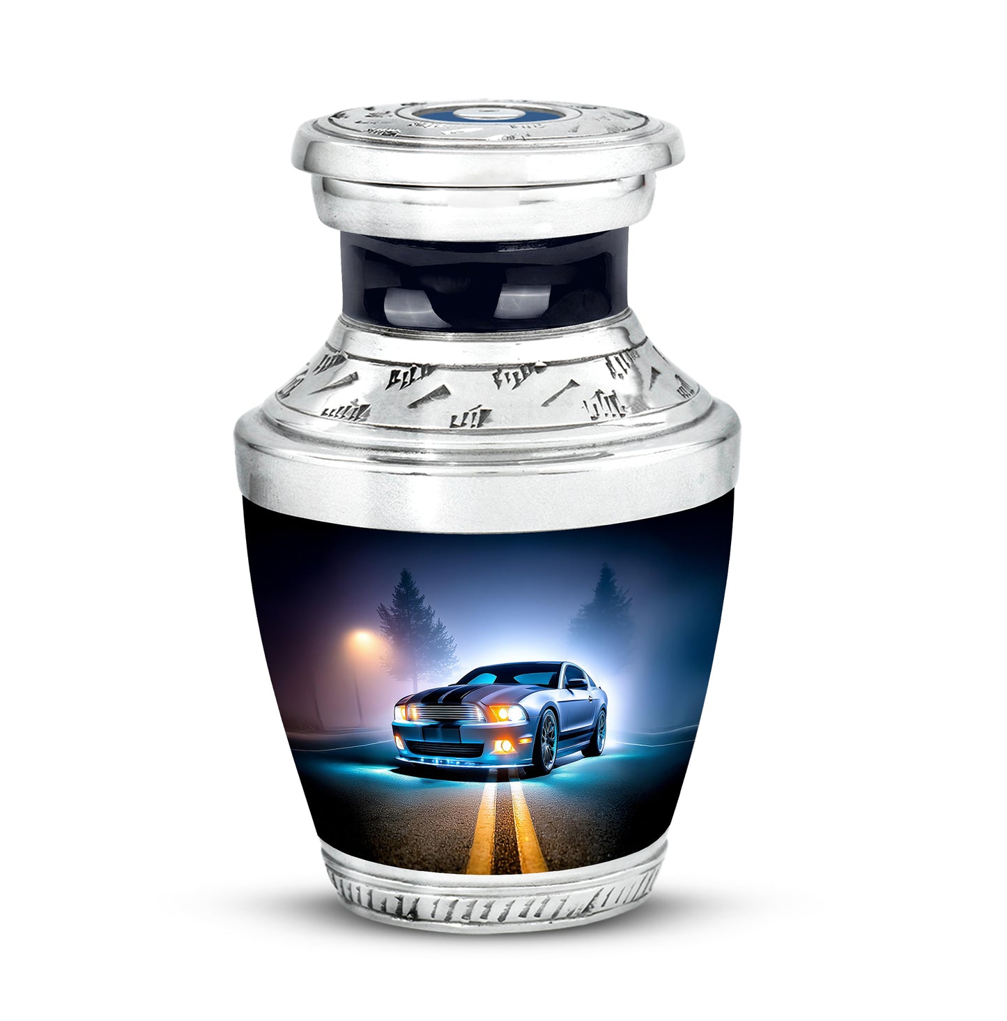 Remarkable Car Memorial Cremation Urns - Blue - Yatskia
