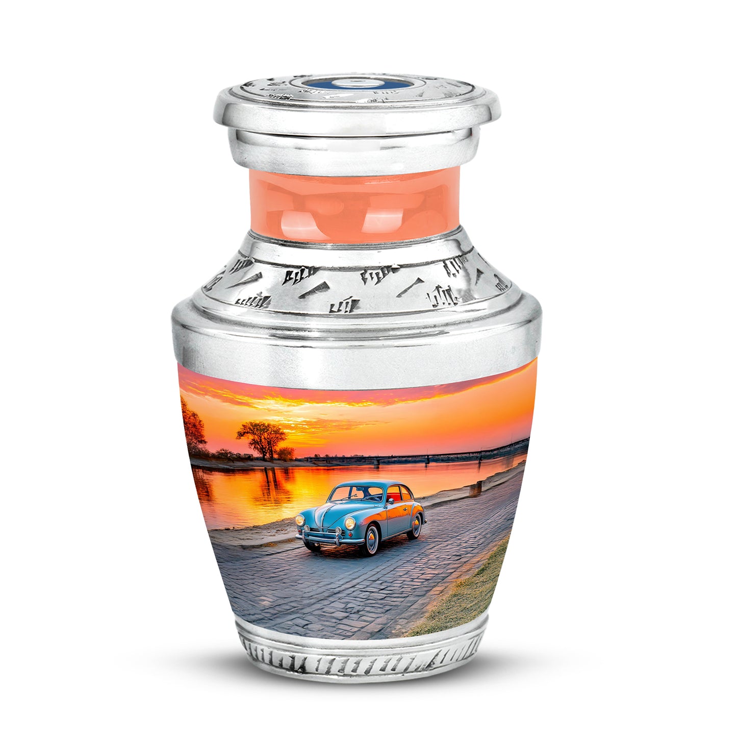 Personalized Pink Sovereign Car Cremation Urns for Human Ashes - Yatskia