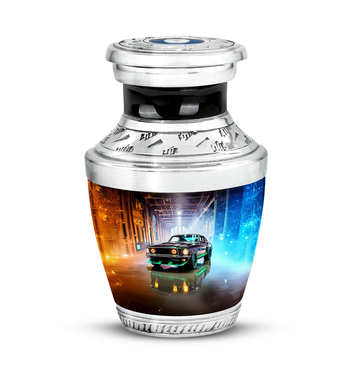 Black Car Cremation Urns - Honored Benediction - Yatskia