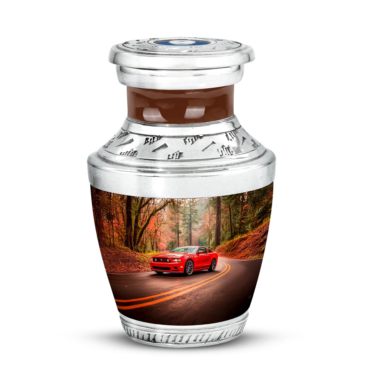 Gold Venerable Car Cremation Urns for Human Ashes - Yatskia