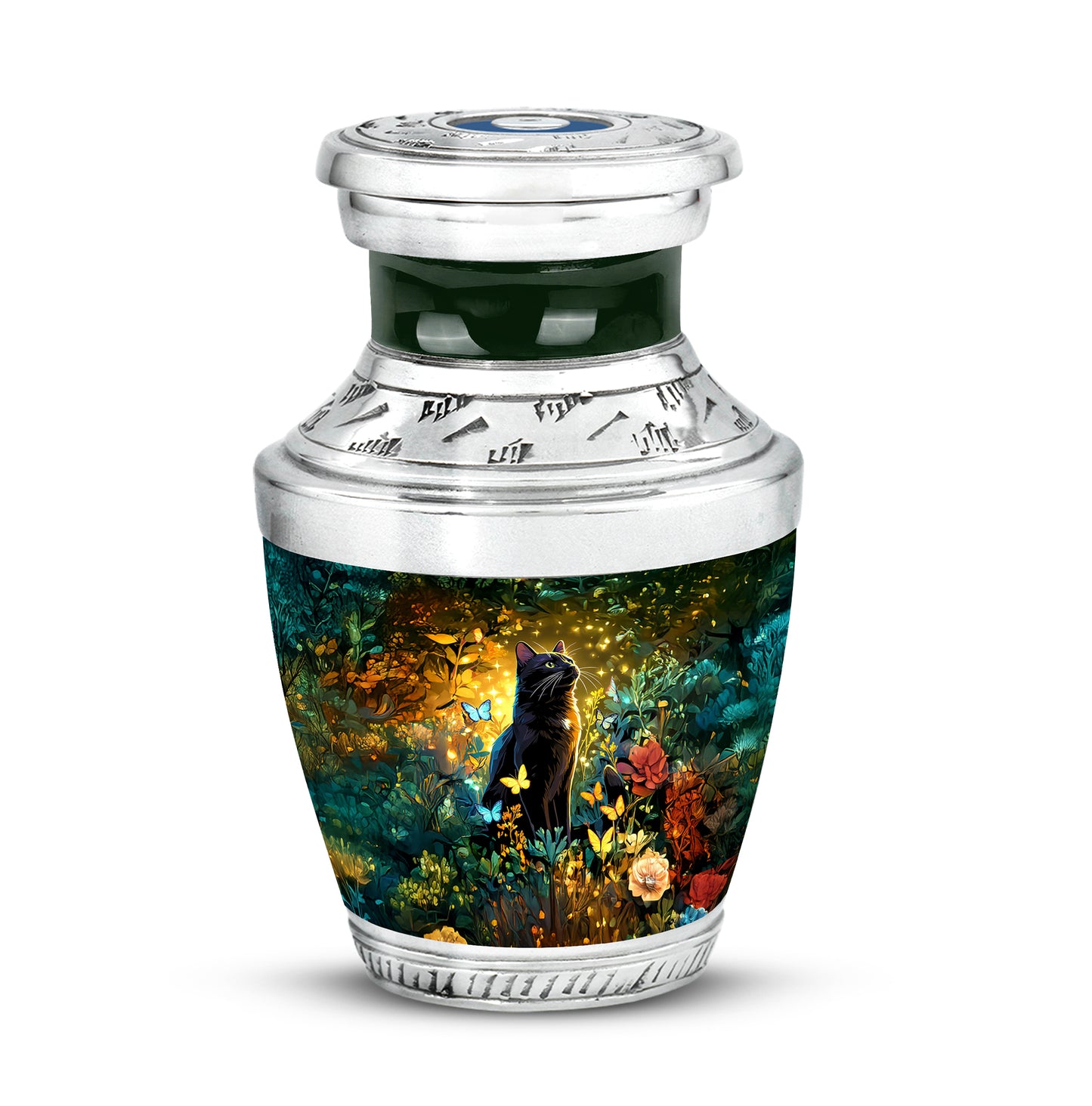 Personalized Eternal Cat Cremation Urns - Gold - Yatskia