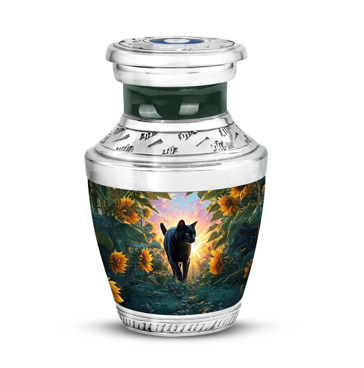 Blue Cat Testament Cremation Urns for Human Ashes - Yatskia