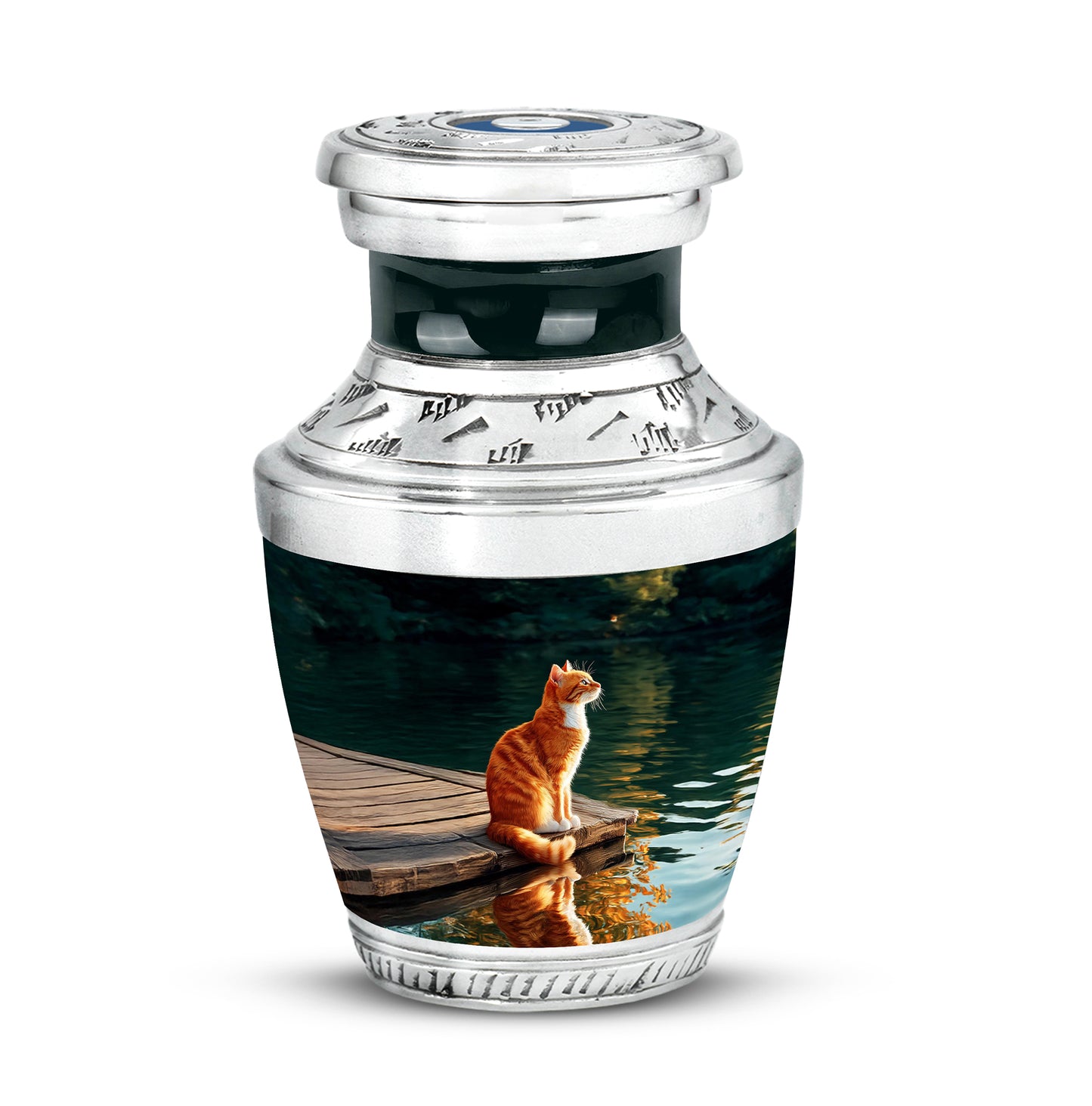 Everlasting Black Cat Legacy Urn for Human Ashes - Yatskia