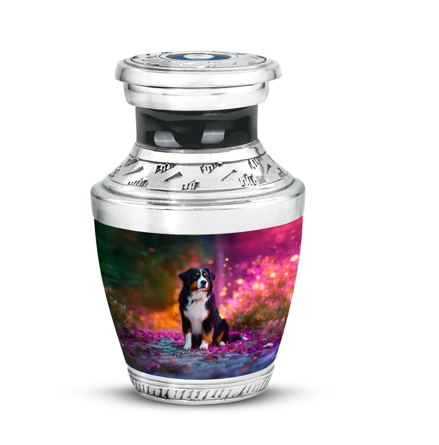 Green Treasured Dog Cremation Urns for Human Ashes - 10-inch, 200 cu in - Yatskia