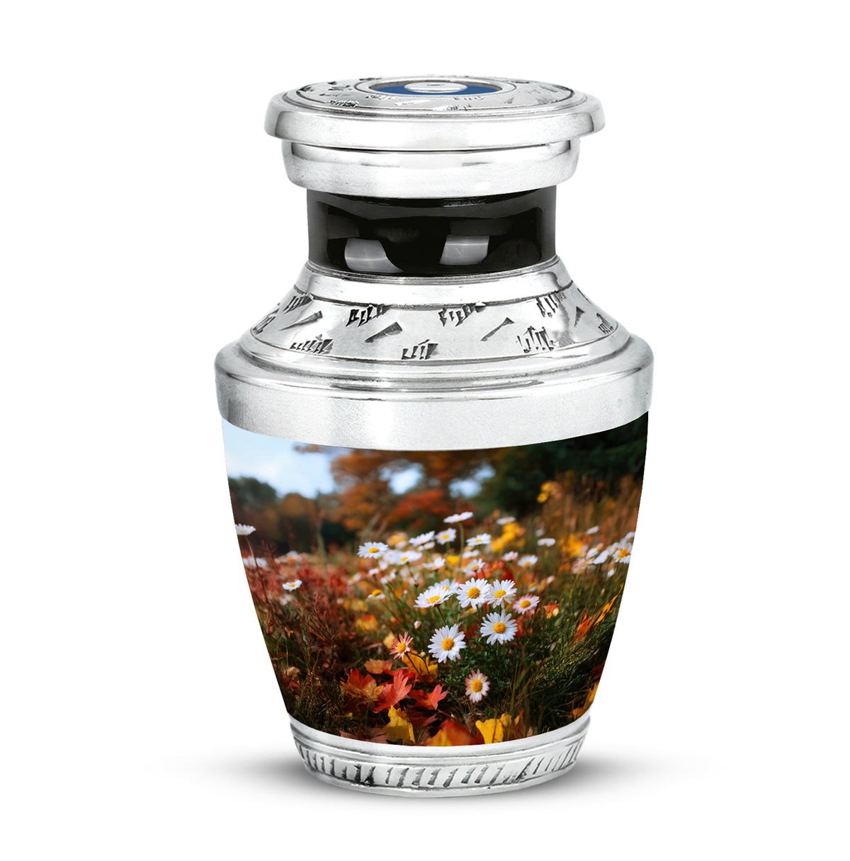 Gold Daisy Guardian Cremation Urns for Human Ashes - Yatskia