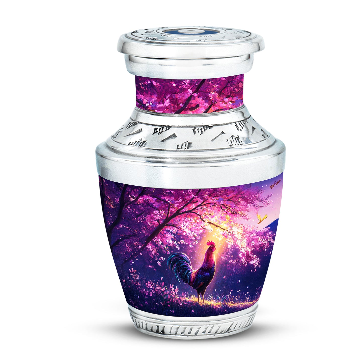 Blessed Hen Cremation Urns for Human Ashes - Pink 10-inch - Yatskia