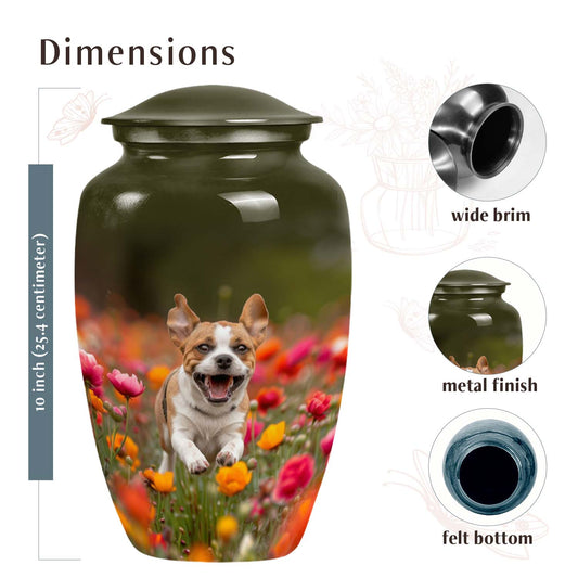 Golden Retriever Funeral Cremation Urn For Ashes - Custom Pet Urn