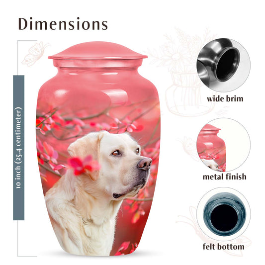 Pet Memorial Urn - Labrador Dog Pet Cremation Urn