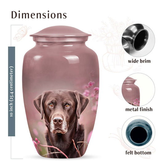 Labrador Dog Pet Cremation Urn - Memorial Urn For Cherished Memories