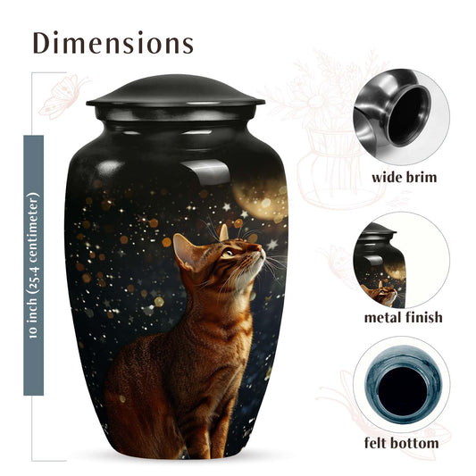 Cat Cremation Urn for Pet Ashes - Pet Urns for Cats