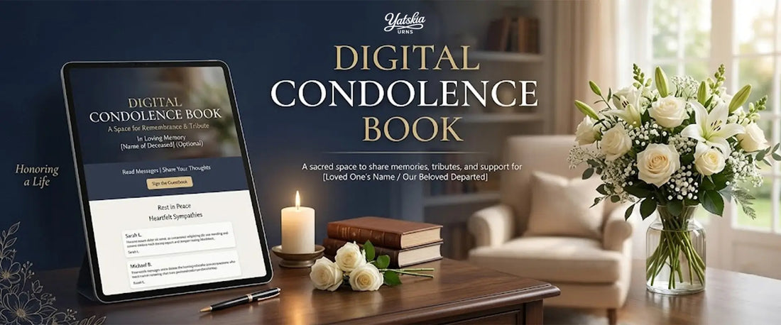 Digital condolence book