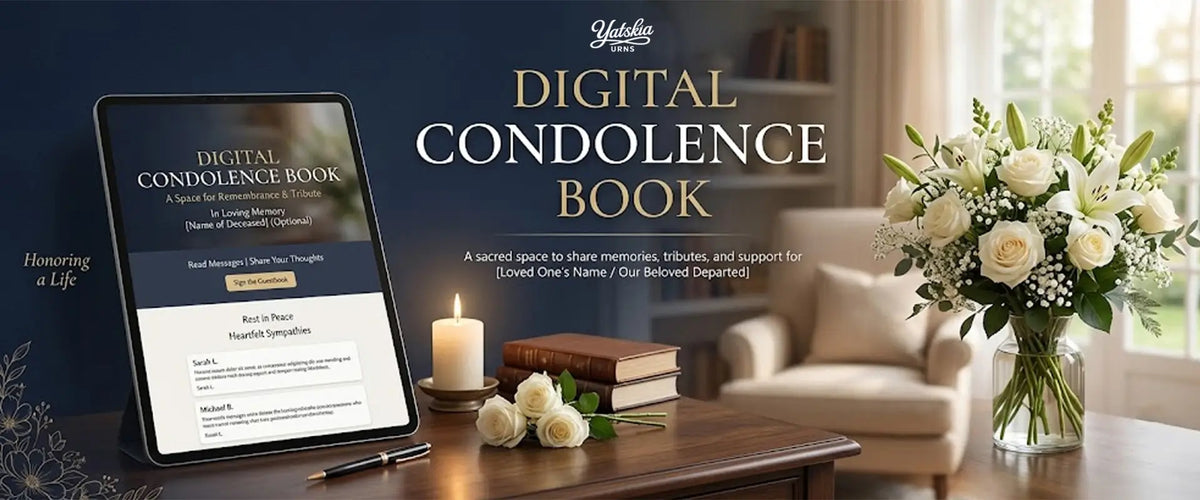 Digital condolence book