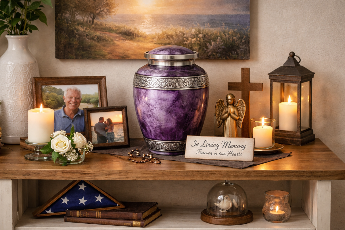personalized Cremation urn 