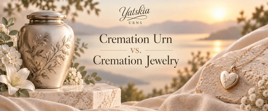 Cremation Urn vs. Cremation Jewelry: What Is the Difference?