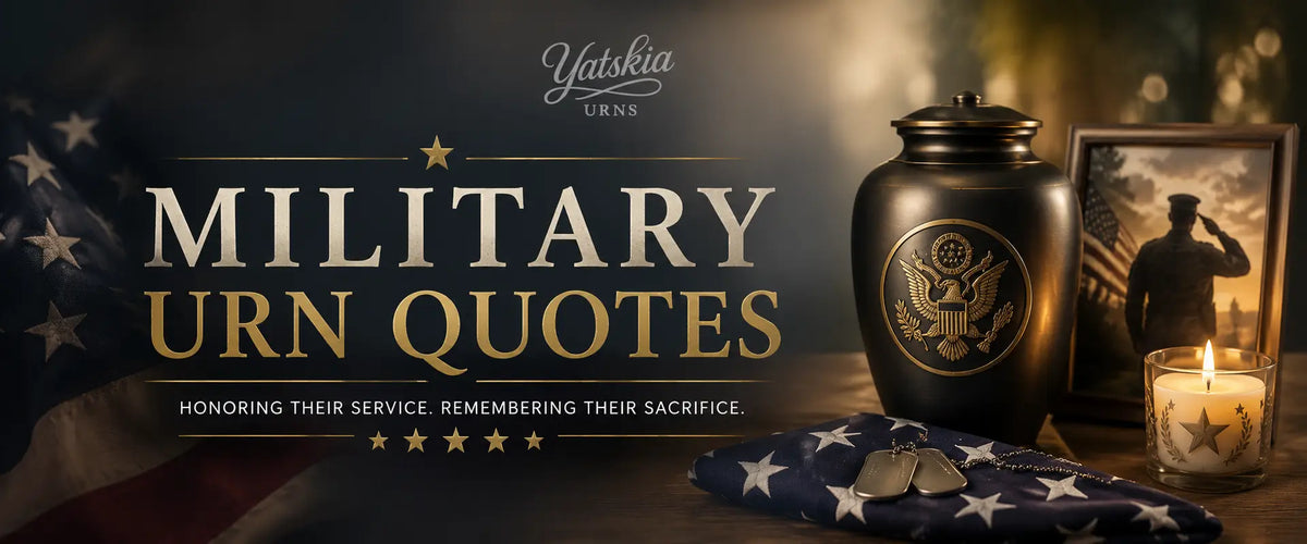 Military Urn Quotes: Finding the Right Words for a Life of Service