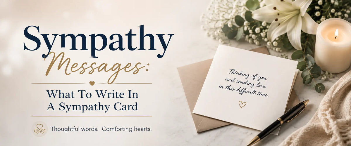 Sympathy Messages: What To Write In A Sympathy Card