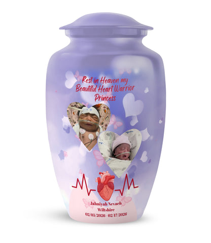 Personalized Urn 10 inch large urn for miguel