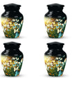 Butterflies Memorial Urn Aluminium Classic Design.