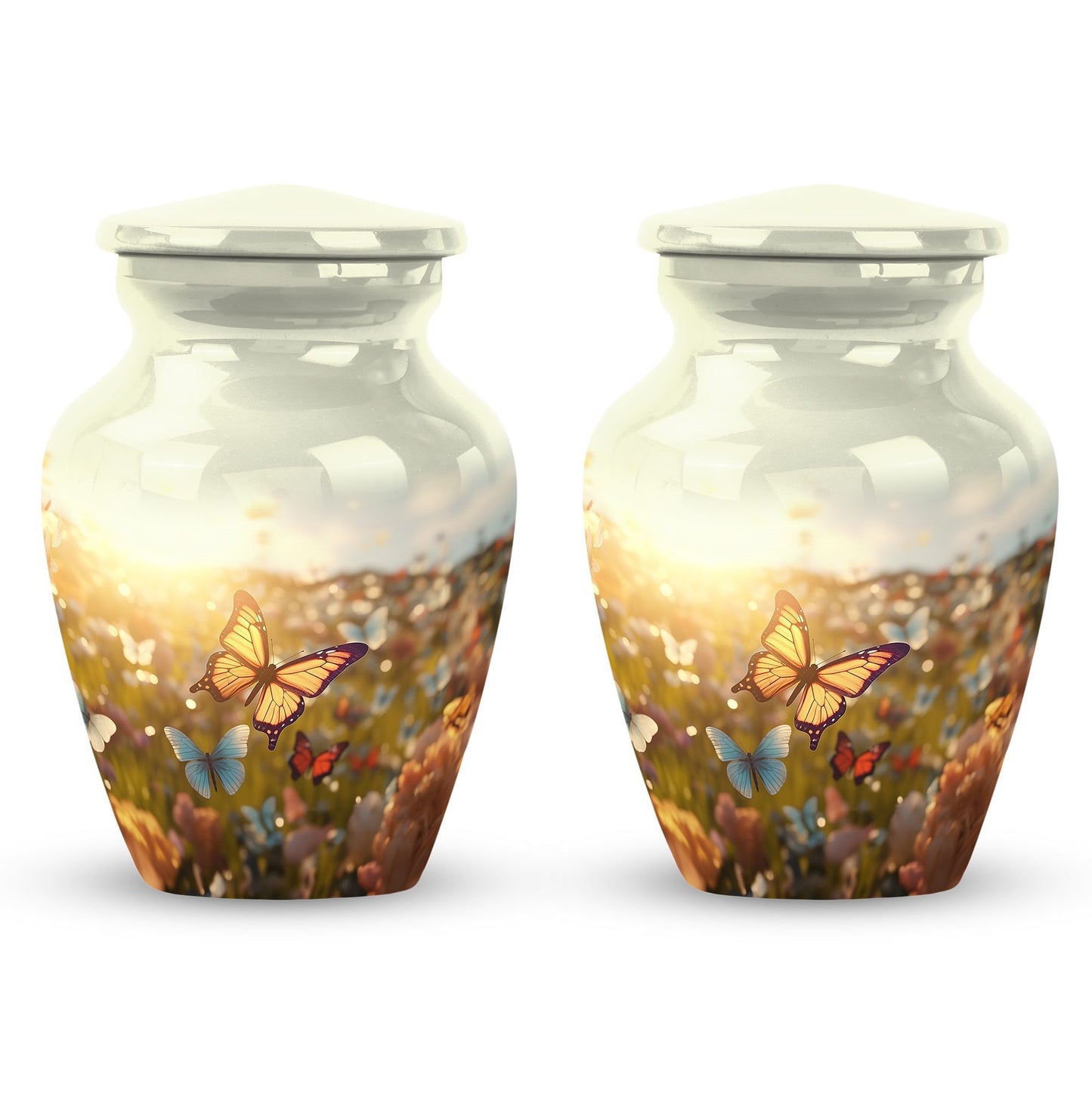 Classic 3-inch Butterflies Memorial Urn