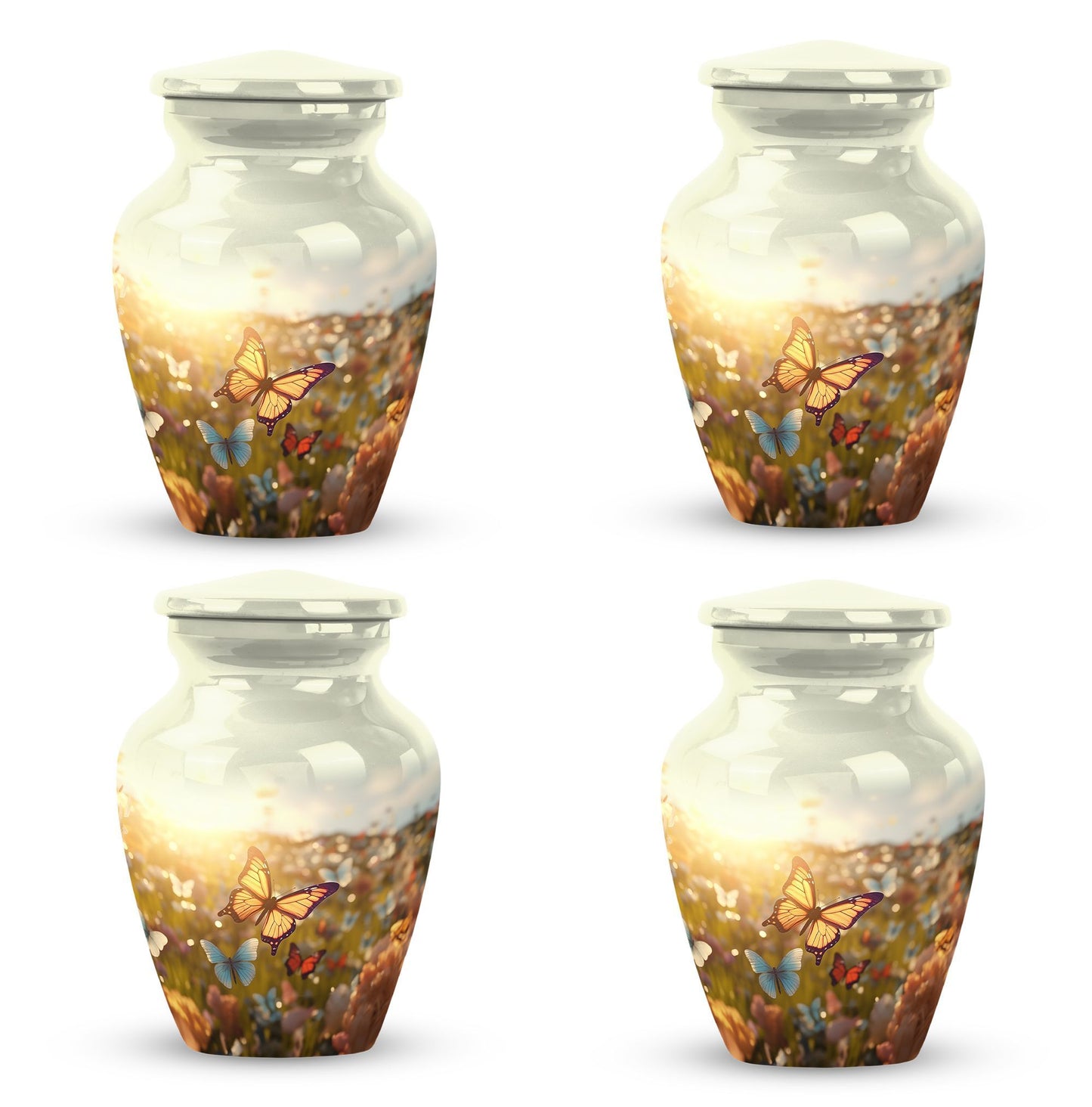 Classic 3-inch Butterflies Memorial Urn