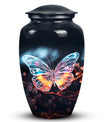 Magical Butterfly Cremation Urn in Aluminium for adult ashes