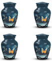 Magical Glowing Butterfly Memorial Urn, 3-inch Urn.
