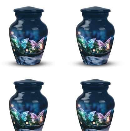 Fantasy Butterfly Large Classic Urn for Human Ashes