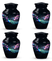 Aluminium Classic Peacock Urn for Cremation Ashes