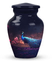 Classic Peacock Cremation Urn for Mom