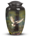 Large Classic Dove Flying Memorial Urn for Ashes