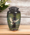 Large Classic Dove Flying Memorial Urn for Ashes