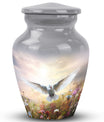 Classic Dove Urn for Ashes with Personalized Engraving.