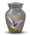 3-Inch Dove Urn, Classic design in Aluminium