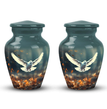 2 Keepsake 3 inch Urns