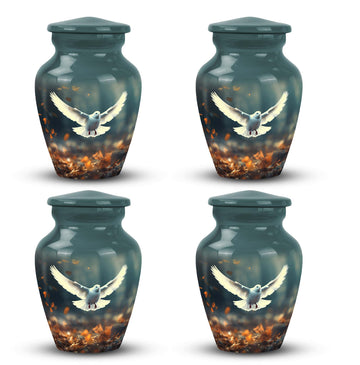 4 Keepsake 3 inch Urns