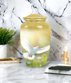 Eternal Peace Dove Urn, small aluminium urn for ashes.