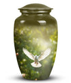 Dove Cremation Urn, Classic 3-Inch Aluminium Urn for Ashes