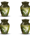 Dove Cremation Urn, Classic 3-Inch Aluminium Urn for Ashes