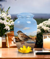 Classic 3-Inch Aluminium Sparrow Cremation Urn.