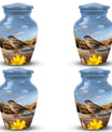Classic 3-Inch Aluminium Sparrow Cremation Urn.