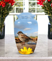 Classic 3-Inch Aluminium Sparrow Cremation Urn.