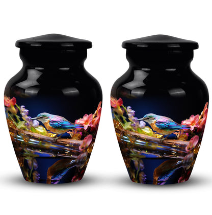 Classic Sparrow Urn, large Aluminium Cremation Urn.