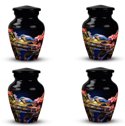 Classic Sparrow Urn, large Aluminium Cremation Urn.