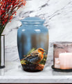 Large Puffy Sparrow Memorial Urn.